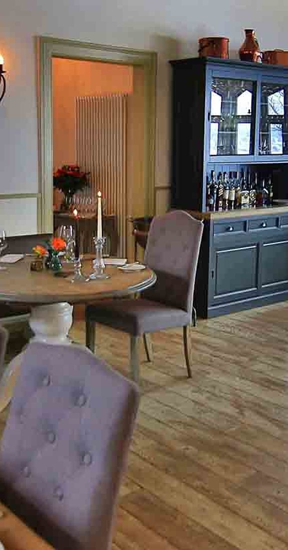 Gastraum im Restaurant Waldschlösschen in Dagobertshausen