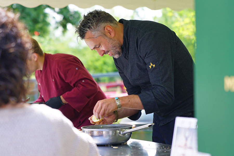 Roland Trettl auf der Landpartie Dagobertshausen 2016